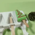 4 Christmas Tree Popsicle Mould