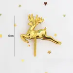 3 pcs Reindeer Christmas theme cupcake topper