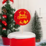 Merry Christmas cake topper