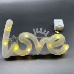 1 pcs led love cake toy topper