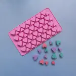 1 pcs small and large heart chocolate heart mould