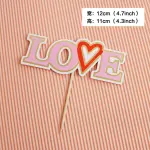 1 pcs love cake topper