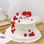 1 pcs led love cake toy topper