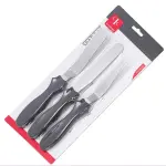 3pcs/set Stainless Steel Cream Spatula Cake Scraper Smoother Palette Knife Cake Decorating (random colour )