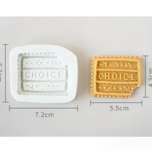 Biscuit silicone mould
