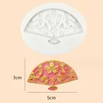 Fan shape silicone mould