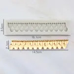 Boarder silicone mould