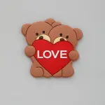 1 pcs Love teddy toy cake topper