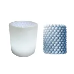 3D Bubble Silicone Candle Mold