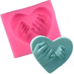 Couple Holding hands silicone mould
