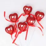 1pcs Heart heart I love you topper