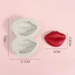 2 cavity silicone mould