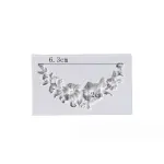Floral garland silicone mould