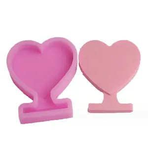 Heart shape silicone mould