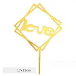 Love Acrylic Topper Valentine Day