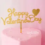 1 pcs happy Valentine Day cake topper