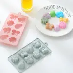 8 pcs butterfly ,bees flower Chocolate silicone Mould