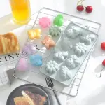 8 pcs butterfly ,bees flower Chocolate silicone Mould