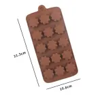 15 pcs flower Chocolate silicone Mould