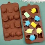 Tea time tea cups Chocolate silicone Mould