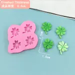 4 cavity Leaf Shape silicone fondant Mould