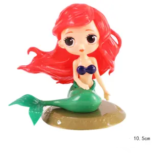 Little Mermaid Doll Cake Topper