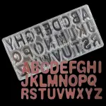 Polycarbonate 3D Chocolate Letters Mould