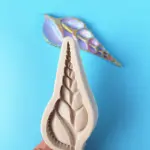 1 pcs Conch sea horse silicone mould