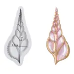 1 pcs Conch sea horse silicone mould