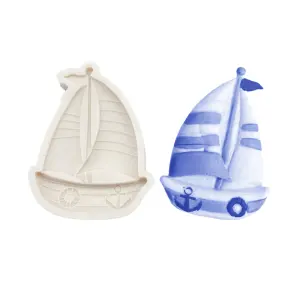 Ship sailing silicone mould