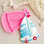 Ship sailing silicone mould