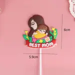 Best mom Mother baby hug topper