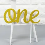 1st Birthday one cake topper