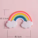 1 pcs rainbow cake toy topper