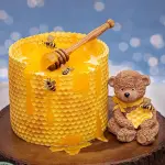 Honey bee Honey comb Texture silicone mould
