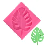 Tropical palm leaf silicone Mould