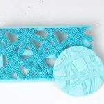 Twisted Lines fondant impression stamps Embosser fondant tools