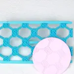 Knot fondant impression stamps Embosser fondant tools