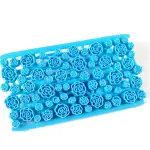 rose flower fondant impression stamps Embosser fondant tools