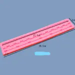Heart theme boarder silicone Mould