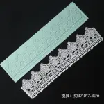 Detailed wedding Lace silicone mould style 3