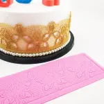 Detailed butterfly wedding Lace silicone mould style 5