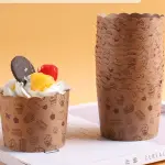 50 pcs cupcake muffin liners printed bakery cupcake liners