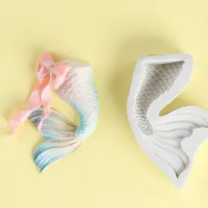 3D Mermaid Tail silicone mould style 3