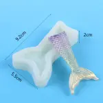3D Mermaid Tail silicone mould style 4