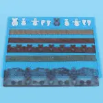 Baby shower baby theme Lace silicone mould