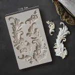 Large classic boarder silicone Mould