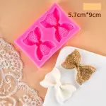 2 cavity Large Bow silicone mould