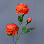 6 pcs flower cake topper ( 4 pcs big and 2 small buds)