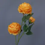 6 pcs flower cake topper ( 4 pcs big and 2 small buds)